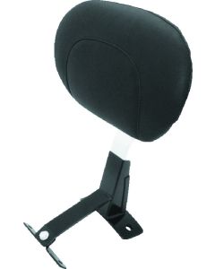 Mustang 08-21 Harley FL Touring Driver Backrest Kit - Black - 79610