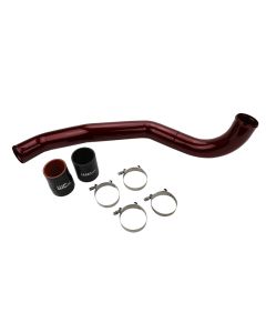 Wehrli 17-19 Chevrolet 6.6L L5P Duramax Driver Side 3in Intercooler Pipe - WCFab Red - WCF100708-RED