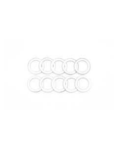 DeatschWerks -6 AN Aluminum Crush Washer (Pack of 10) - 6-02-0302