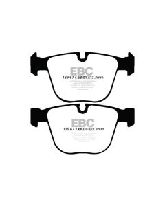 EBC 10+ BMW 535i 3.0 Twin Turbo GT (F07) Greenstuff Rear Brake Pads - DP22020
