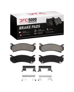 DFC 99-13 Cadillac Escalade EXT Rear/Front 5000 Advanced Ceramic Brake Pads and Hardware Kit - 1551-0785-01