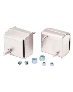Moroso 84-92 Ford 5.0L Mustang Motor Mounts - 3/16in - Grade 8 Studs - Steel - 2 Pack - 62545