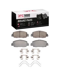 DFC 14-17 Honda Accord Sedan Front 5000 Advanced Ceramic Brake Pads and Hardware Kit - 1551-1654-01