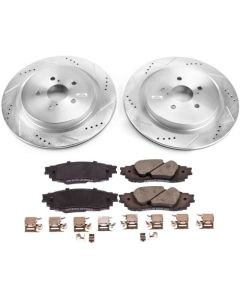 Power Stop 16-18 Lexus RX350 Rear Z23 Evolution Sport Brake Kit - K7740