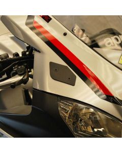 New Rage Cycles 21+ Aprilia RSV4 Mirror Block Off Turn Signals - RSV4-MBO-21