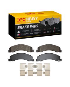DFC 08-10 Dodge Ram 4500 Rear/Front Heavy Duty Pads and Hardware Kit - 1214-1335-01