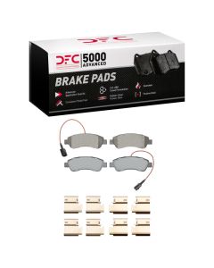 DFC 14-21 Ram ProMaster 1500 Rear 5000 Advanced Semi Metallic Brake Pads and Hardware Kit - 1551-1490-01