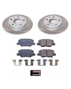 Power Stop 14-16 Mazda 3 Rear Semi-Coated Rotor Kit - SC6962