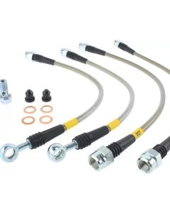 StopTech Rear Brake Line Kit - Stainless Steel