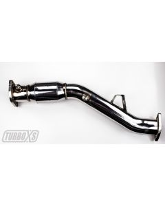 Turbo XS 02-07 WRX-STi  / 04-08 Forester XT High Flow Catalytic Converter Pipe - WS02-CP
