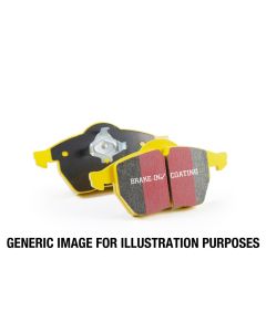 EBC 2022+ Ford F-150 Lighting (Dual Electric Motors) Yellowstuff Rear Brake Pads - DP43186R