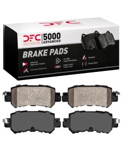 DFC 13-18 Mazda CX-3 Rear 5000 Advanced Ceramic Brake Pads - 1551-1624-00