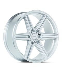 Vossen HF6-2 22x9.5 / 6x135 / ET20 / Deep Face / 87.1 - Silver Polished Wheel - HF62-2F20