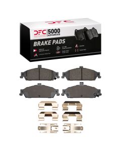 DFC 97-05 Chevrolet Malibu Front 5000 Advanced Ceramic Brake Pads and Hardware Kit - 1551-0727-01