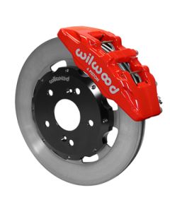 Wilwood 02-06 Acura RSX Dynapro Forged Dynapro 6 Big Brake Front Brake Kit - Red - 140-17519-R