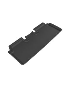 3D MAXpider 2012-2020 Tesla Model S Kagu 2nd Row Floormats - Black - L1TL00021509