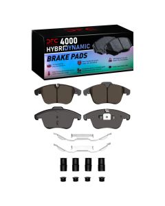 DFC 06-18 Jaguar S-Type Front 4000 HybriDynamic Brake Pads and Hardware Kit - 4000-1241-01