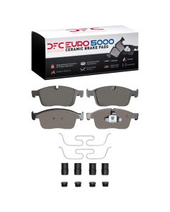 DFC 16-17 Volvo XC60 Front Euro 5000 Ceramic Brake Pads and Hardware Kit - 1600-1866-01