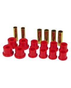 Prothane 82-96 Ford Rear Spring & Shackle Bushings - Red - 6-1017