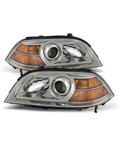 xTune Acura Mdx 2004-2006 Crystal Headlights Chrome HD-JH-AMDX04-AM-C - 9026201