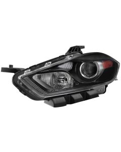 xTune Dodge Dart 13-15 Driver Side Projector Headlight -OEM Left - Black HD-JH-DDART13-HID-OE-L - 9035135