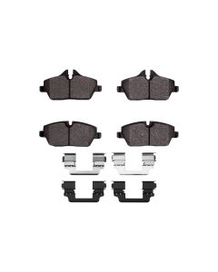 DFC 20-24 Mini Cooper (Excl Clubman) Front 5000 Advanced Low Metallic Brake Pads and Hardware Kit - 1551-1308-03