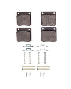 DFC 79-81 Nissan 280ZX Rear 5000 Advanced Semi Metallic Brake Pads and Hardware Kit - 1551-0213-01