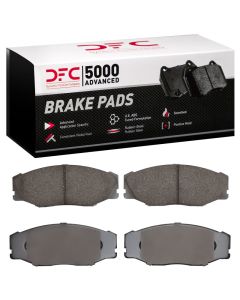 DFC 93-98 Toyota T100 Front 5000 Advanced Ceramic Brake Pads - 1551-0604-00