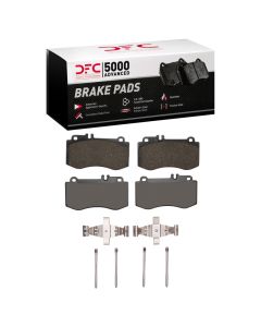 DFC 10-11 Mercedes-Benz E550 Front 5000 Advanced Ceramic Brake Pads and Hardware Kit - 1551-1420-01