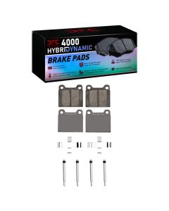 DFC 61-91 Mercedes-Benz 230SL Rear/Front 4000 HybriDynamic Brake Pads and Hardware Kit - 4000-0031-08