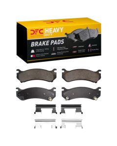 DFC 99-13 Cadillac Escalade EXT Front/Rear Heavy Duty Pads and Hardware Kit - 1214-0785-01