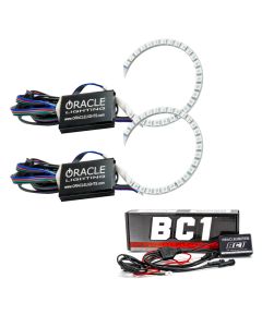 Oracle 18-21 Ford Mustang LED Headlight Halo Kit - ColorSHIFT w/ BC1 Controller - 1347-335