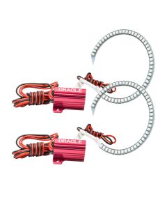 Oracle 18-21 Ford Mustang LED Headlight Halo Kit - Red - 1347-003