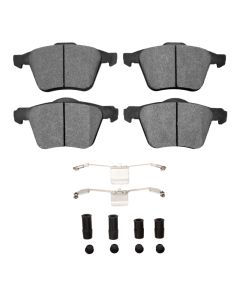 DFC 03-09 Volvo XC90 Front 5000 Advanced Low Metallic Brake Pads and Hardware Kit - 1551-1003-01