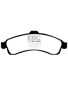 EBC 03-05 Buick Rainier 4.2 Yellowstuff Front Brake Pads - DP41618R