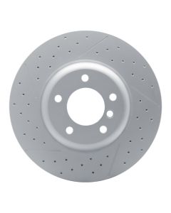 DFC 13-13 BMW 135IS Front Drilled and Slotted Hi-Carbon Alloy Geomet Coated Rotor - 930-31085A