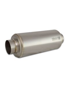Vibrant Titanium Resonator 4in Inlet / 4in Outlet x 16in Long - 17540