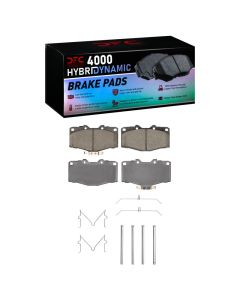 DFC 88-95 Toyota Pickup Front 4000 HybriDynamic Brake Pads and Hardware Kit - 4000-0410-01