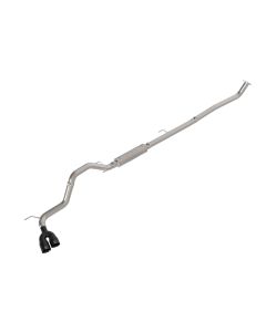 aFe 15-26 Toyota Hilux L4-2.4/2.8L (td) Vulcan Series 3in SS Rear-Side Exit Exhaust w/ Black Tip - 49-36088-B