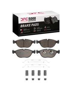 DFC 95-06 Audi TT Quattro Front 5000 Advanced Low Metallic Brake Pads and Hardware Kit - 1551-0682-01