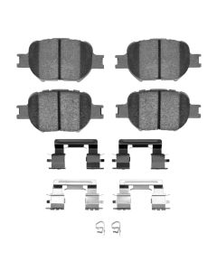 DFC 00-10 Scion TC Front 5000 Advanced Ceramic Brake Pads and Hardware Kit - 1551-0817-01