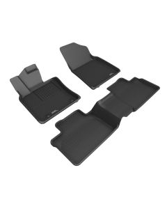 3D MAXpider 2025+ Toyota Camry Kagu 1st & 2nd Row Floormats - Black - L1TY32401509