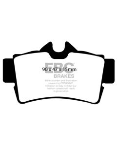 EBC 94-04 Ford Mustang 4.6 Cobra Redstuff Rear Brake Pads - DP31156/2C