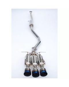 Invidia 17+ Honda Civic SI Sedan Gemini Triple Titanium Tip Cat-back Exhaust - HS17CS47GM3ST