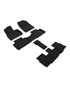 3D Maxpider 20-24 Hyundai Palisade 7-Seat Elegant Black R1 R2 R3 - L1HY10104709