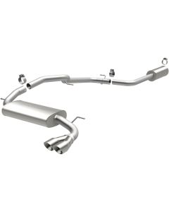 MagnaFlow 12 Ford Focus L4 2.0L HB Single Straight P/S Rear Exit Stainless Cat Back Perf Exhaust - 15072