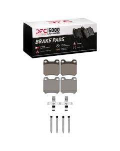 DFC 97-08 Chevrolet/Opel Astra (Mexico) Rear 5000 Advanced Low Metallic Brake Pads and Hardware Kit - 1551-0709-01