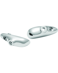 Chrome Front Turn Signal Mounts - Kuryakyn 2848