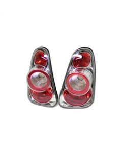 Spyder Mini Cooper 02-06/Cooper Convertibles 05-08 Euro Style Tail Lights Chrome ALT-YD-MC02-C - 5006257