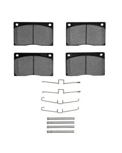 DFC 73-97 Jaguar XJ12 Front 5000 Advanced Low Metallic Brake Pads and Hardware Kit - 1551-0135-01